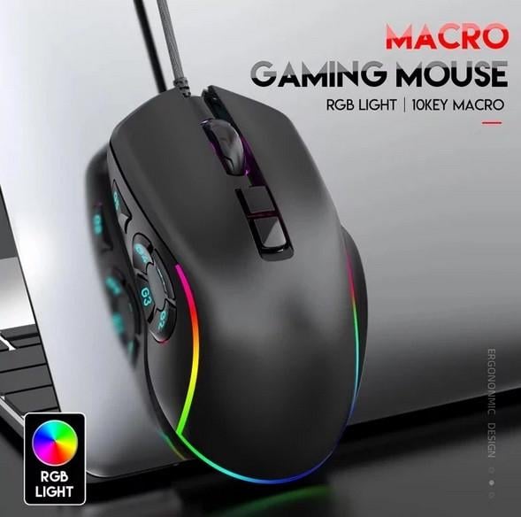 Игровая мышь LT с RGB подсветкой X9 - фото 4 Игровая мышь LT с RGB подсветкой X9 - фото 4