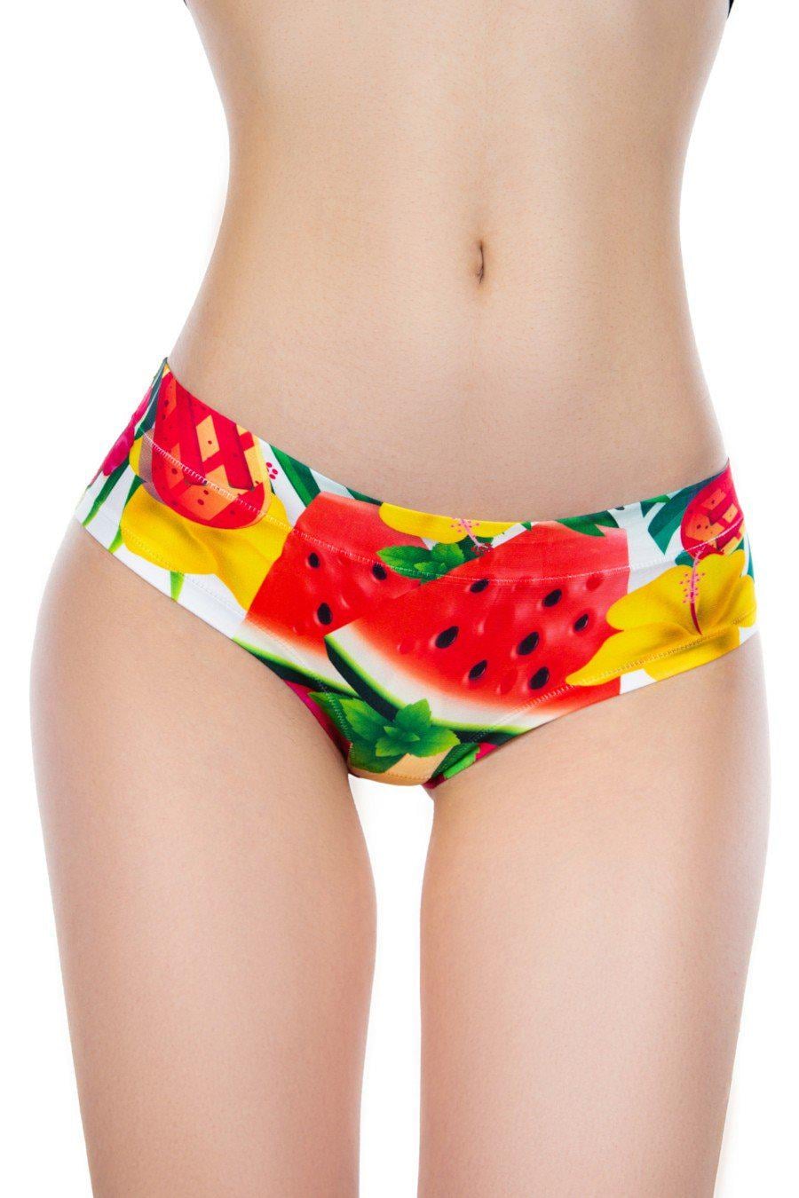 Трусики женские Mememe слип с ярким принтом XL Разноцветный (84145-59777-83)