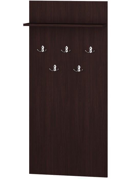 Вешалка на стену Эверест Соната-600 60х20х130 см Венге темный (ЕВ20234)