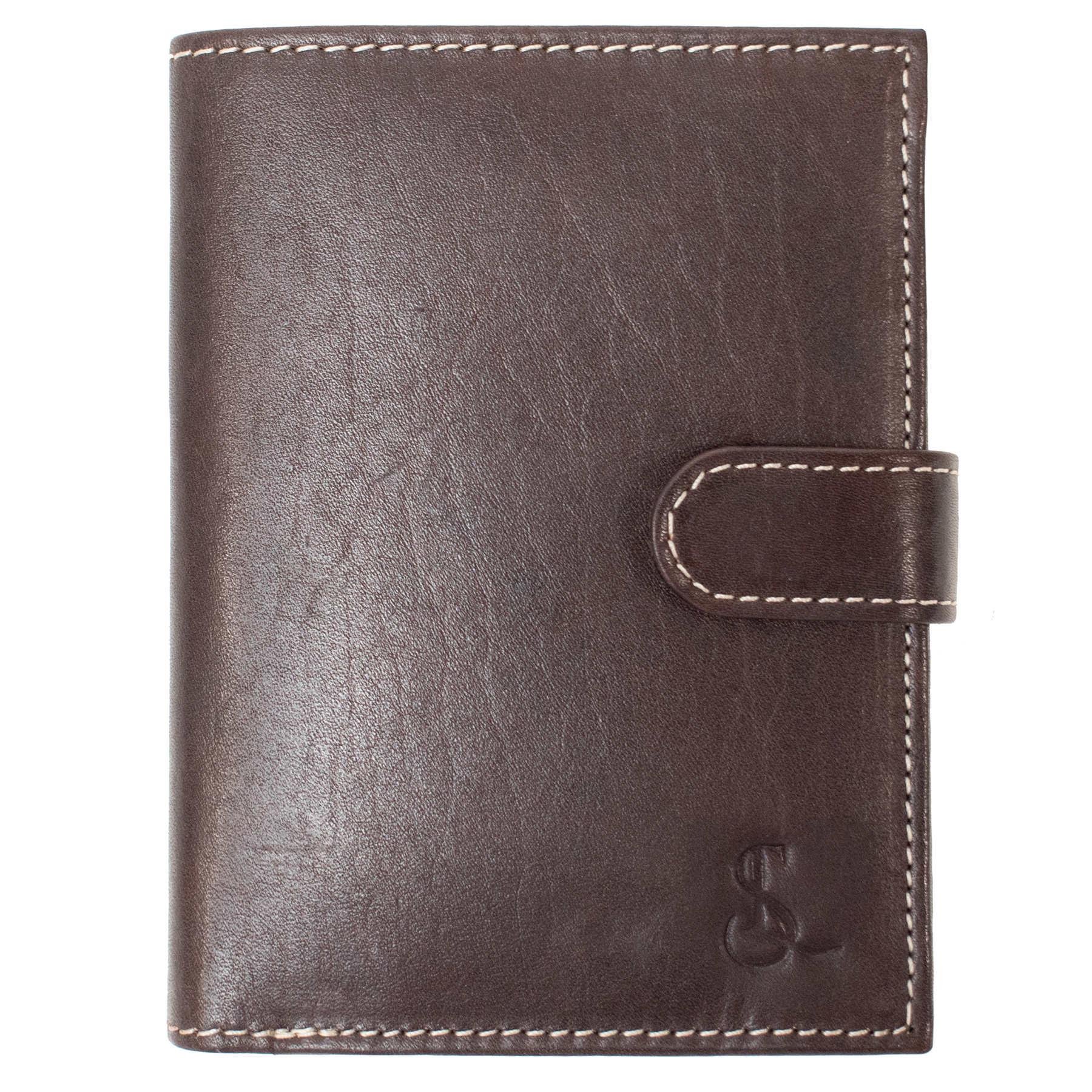 Портмоне чоловіче шкіряне SEMI LINE RFID Brown (P8266-1)