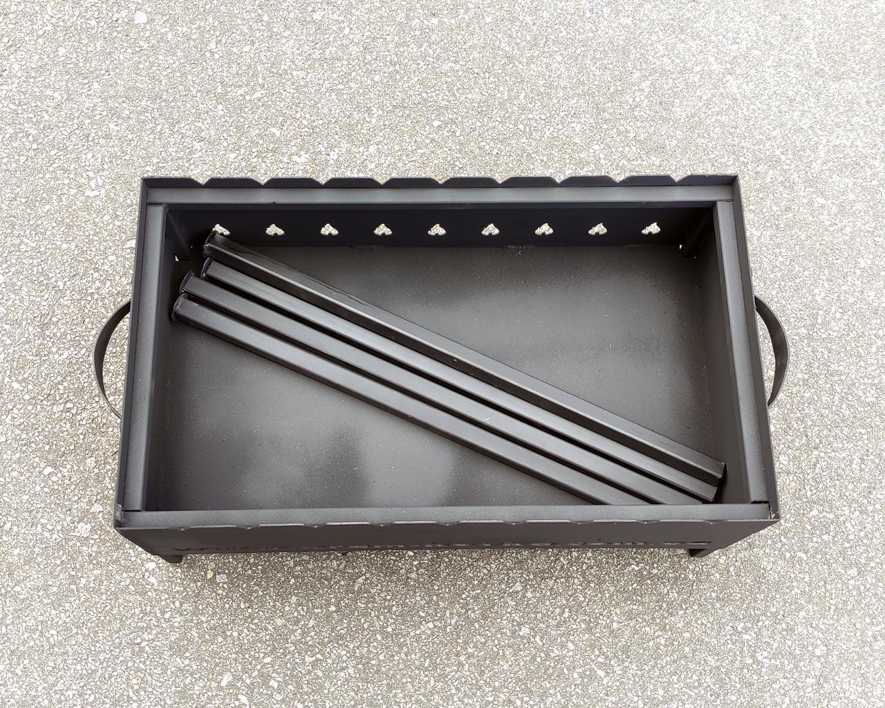 Мангал Kram-kovka зі знімними ніжками 3 мм - фото 7