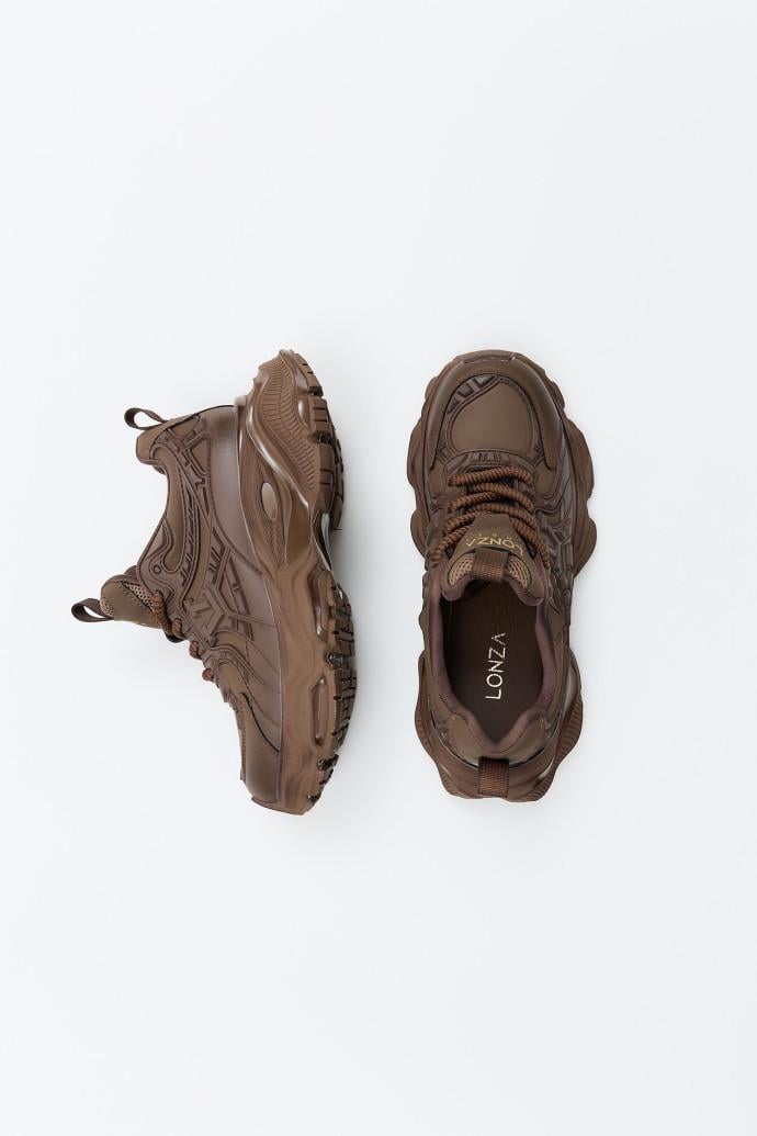Кроссовки LONZA 204462 р. 38 Коричневый (22255_38)