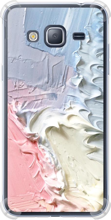 Чехол на Samsung Galaxy J3 Duos (2016) J320H Пастель v1 (3981sp-265-42517)