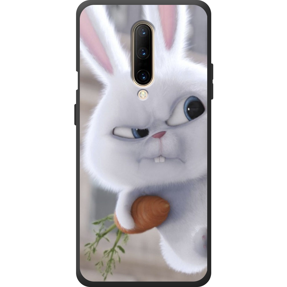 Чохол BoxFace OnePlus 7 Pro Rabbit Snowball Чорний силікон (37257-up1116-44517)