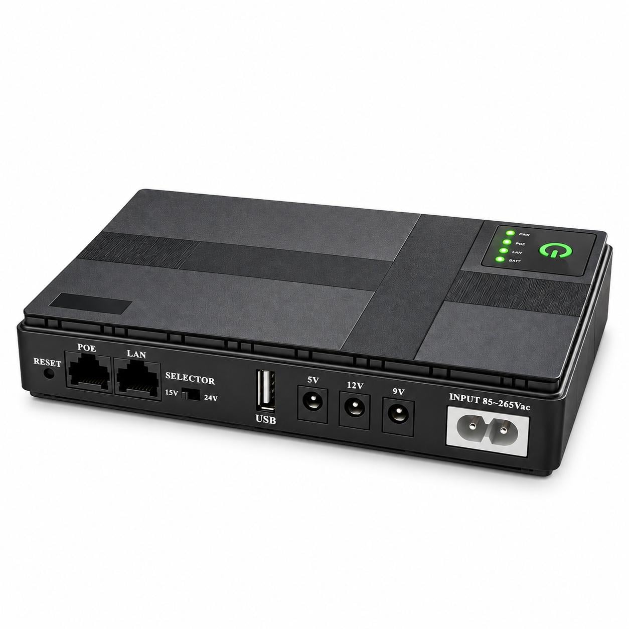 Мини-ИБП для Wi-Fi-роутера UPS USB PoE с выходами 5/9/12V 10400 mAh (38810075)