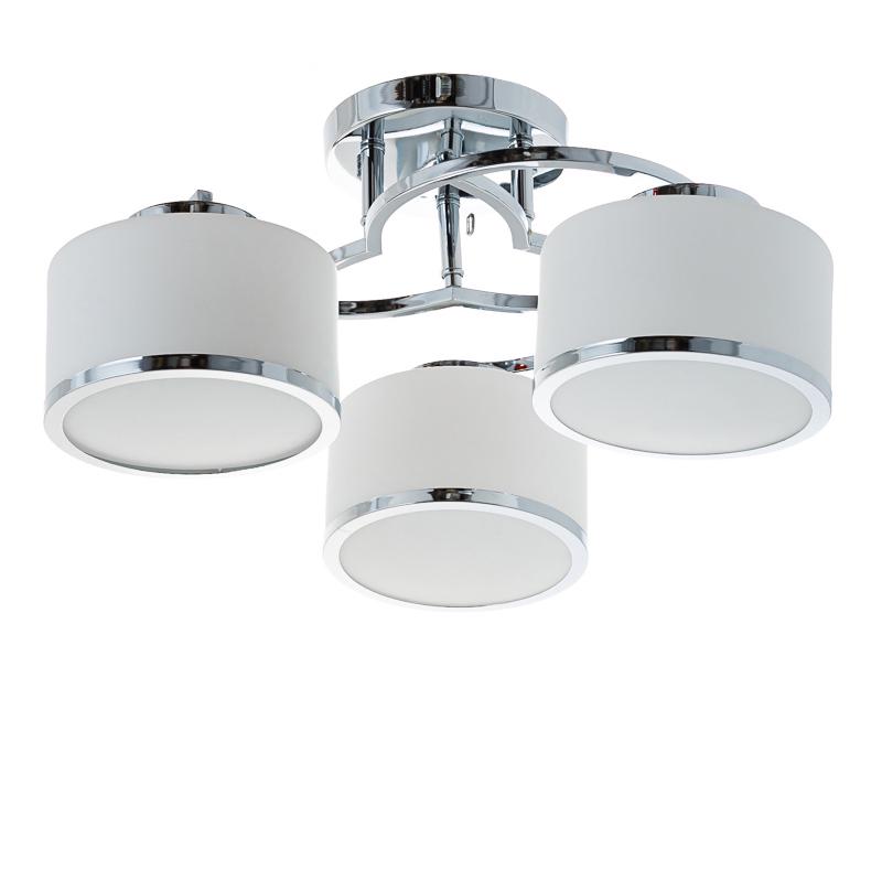 Люстра потолочная Light House ES-15985/3 на три лампы Хром