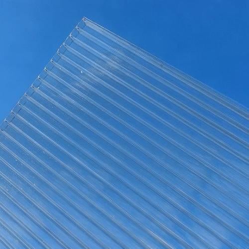 Поликарбонат сотовый Ecopol с 1УФ-защитой 4 мм 1050x3000 мм Прозрачный (26857755) Поликарбонат сотовый Ecopol с 1УФ-защитой 4 мм 1050x3000 мм Прозрачный (26857755)