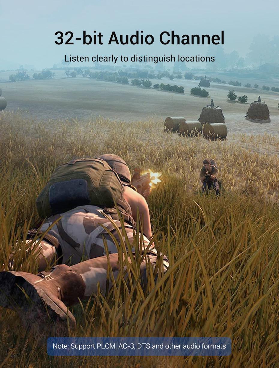 Кабель Vention DisplayPort 1.4 8K 60Hz 4K 144Hz 1080p 240Hz 32.4 Гбіт/с DP Dynamic HDR G-Sync Free Sync 1,5 м Чорний (HCABG) - фото 8