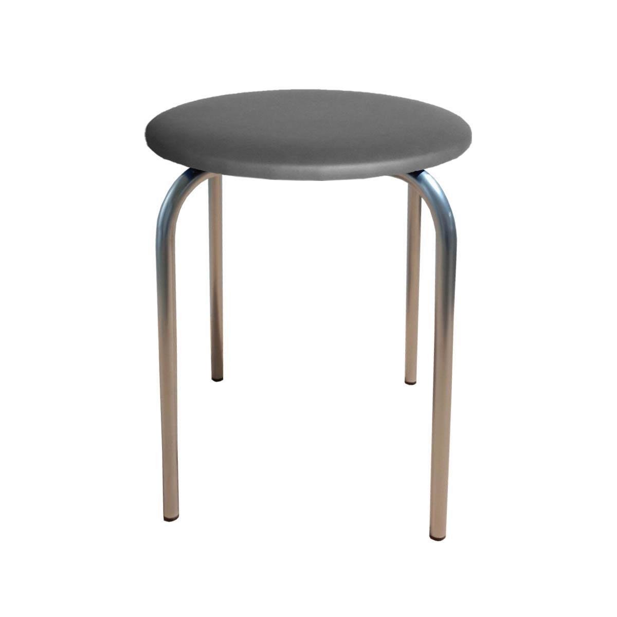 Табурет для кухни Чико кожзаменитель Серый/Алюминий (U26942-88) Табурет для кухни Чико кожзаменитель Серый/Алюминий (U26942-88)