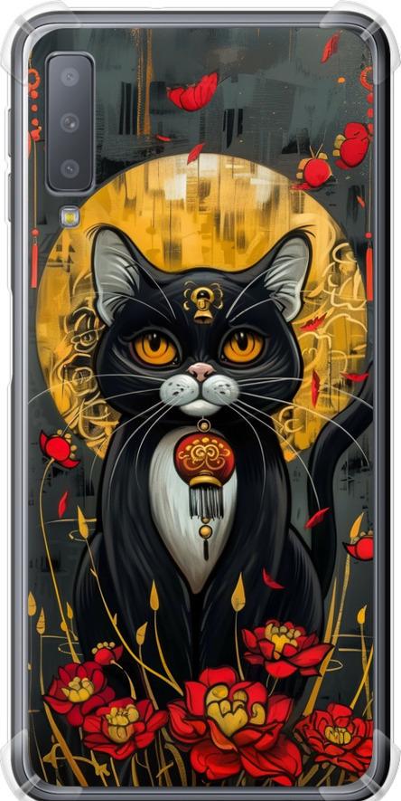 Чехол на Samsung Galaxy A7 (2018) A750F China Cat (6134sp-1582-42517)