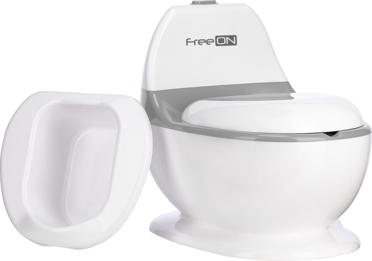 Горшок детский FreeON со звуком смыва White (2634322760)