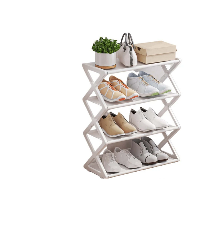 Полиця для взуття Shoe Rack YH8809-4 Білий - фото 1