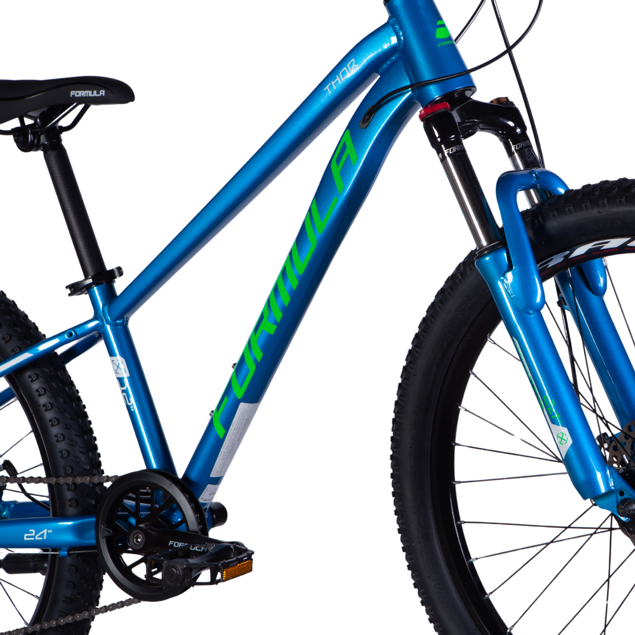 Велосипед Formula THOR DD CS AL 24" 12" 2025 Сине-зеленый - фото 3 Велосипед Formula THOR DD CS AL 24" 12" 2025 Сине-зеленый - фото 3