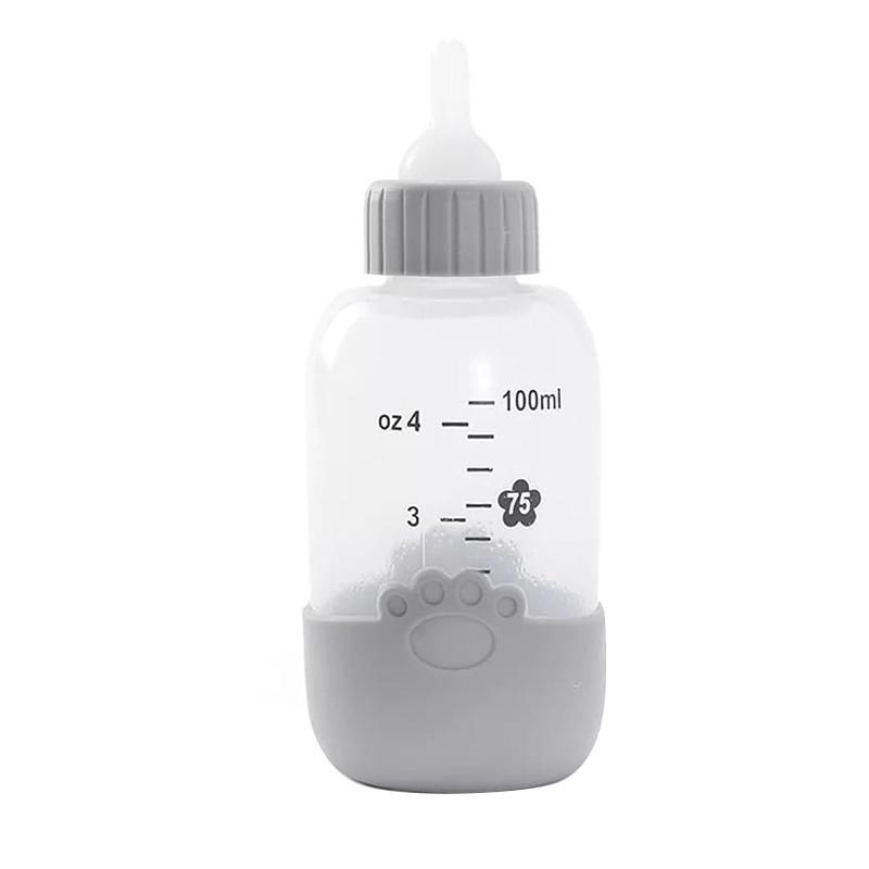 Бутылка для кормления котят и щенков Hippie dog 2404SPBL8060 с соской 100 мл Gray (25714201)