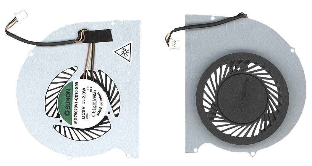 Кулер для ноутбука Acer Aspire 3830TG VER-2 5V 0.4A 4-pin SUNON
