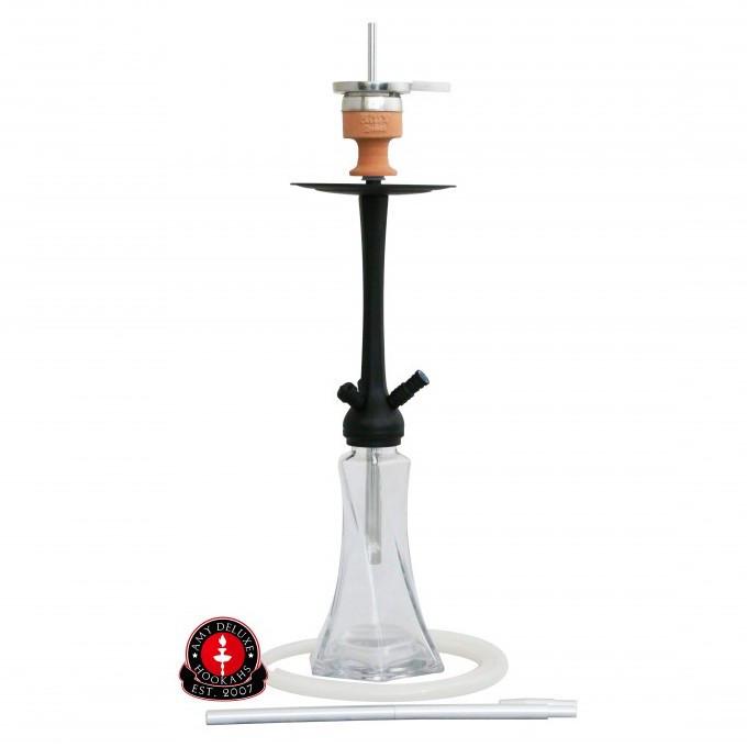 Кальян AMY Deluxe 600 Curl на 1 персону 72 см Прозрачный (641104045)