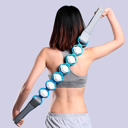 Ручний роликовий стрічка масажер Massage Rope 6 куль (3730) - фото 8 Ручний роликовий стрічка масажер Massage Rope 6 куль (3730) - фото 8