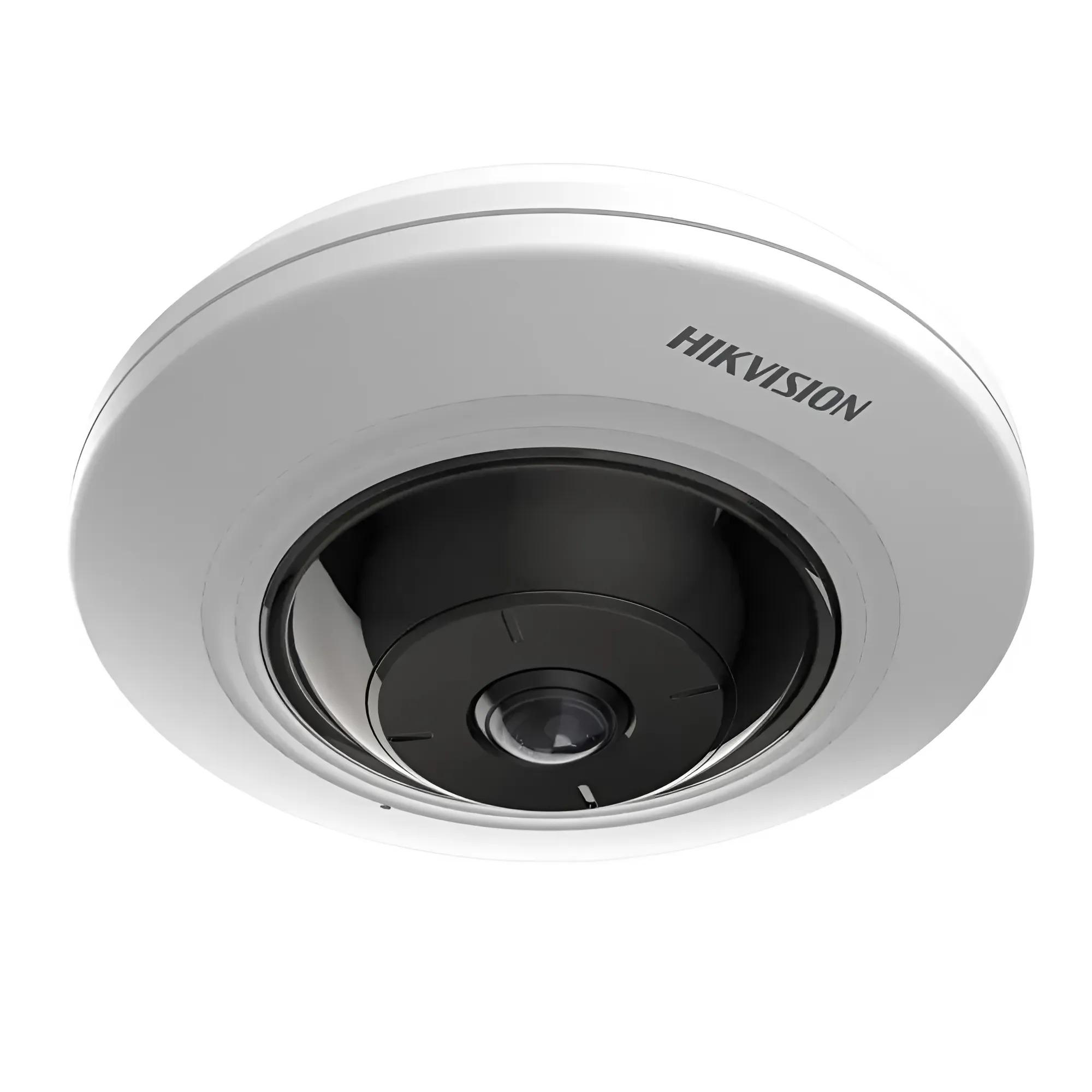 Камера видеонаблюдения с микрофоном Hikvision DS-2CD2955G0-ISU 1,05 мм 5 Мп Fisheye Белый (99-00022747) - фото 3