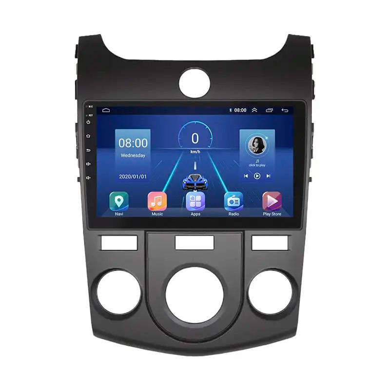 Автомагнитола штатная Lesko 4G/GPS/Wi-Fi для KIA Cerato II Manual AC 2008-2013 6/128Gb 9" (1992584235)