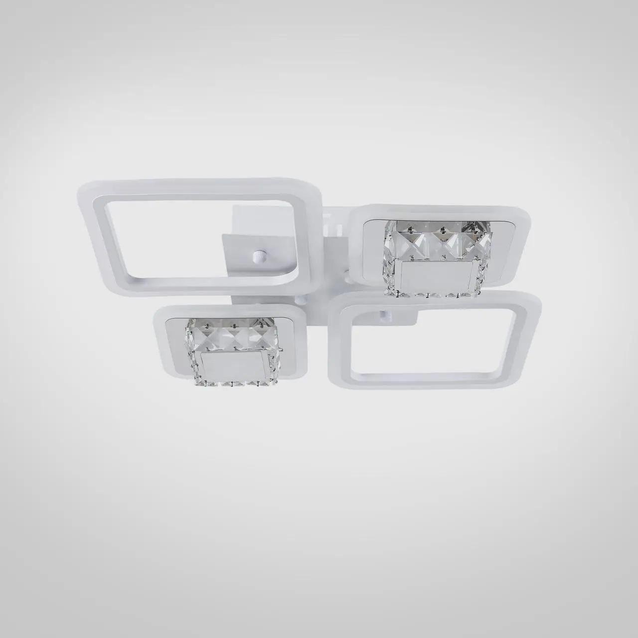 LED-люстра потолочная ValesoV K28917-2+2 WT с пультом (28686734)