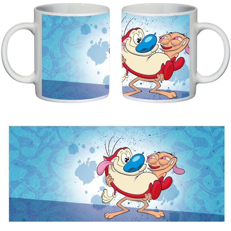 Чашка с принтом The Ren & Stimpy Show-002 (2356728207) - фото 2