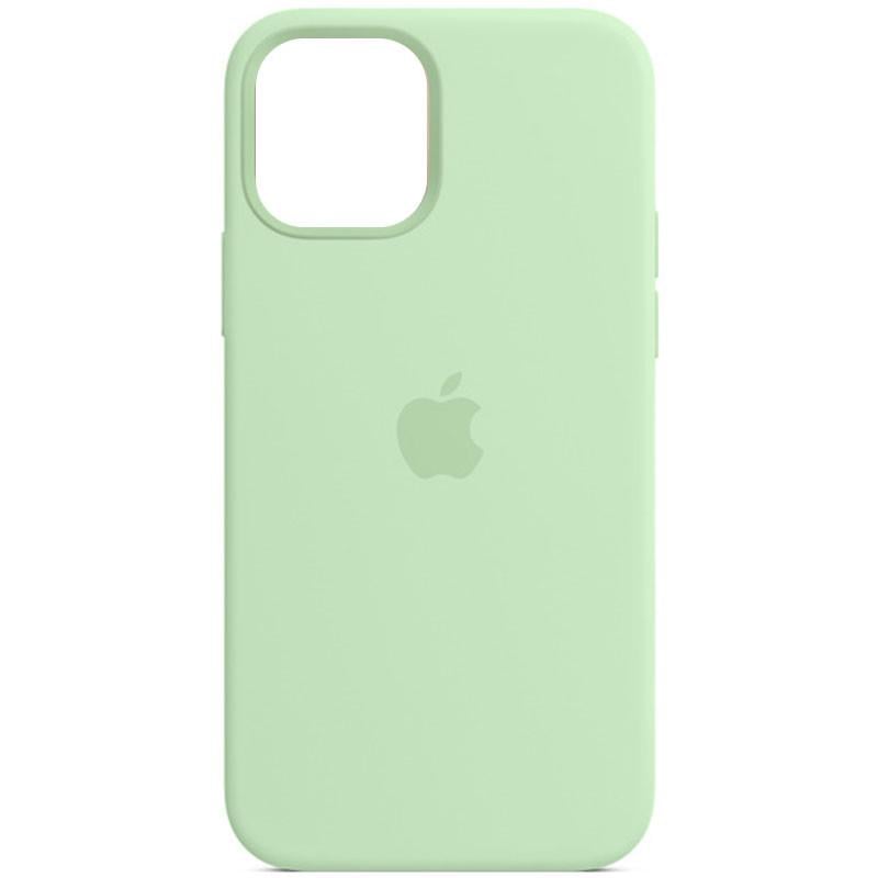 Протиударний чохол Silicone Case Full Protective AA для Apple iPhone 11 6.1" Зелений/Pistachio