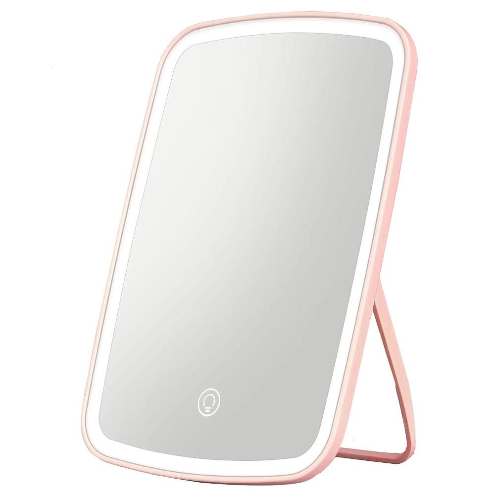 Дзеркало для макіяжу Jordan-Judy LED Makeup Mirror Pink (NV026)
