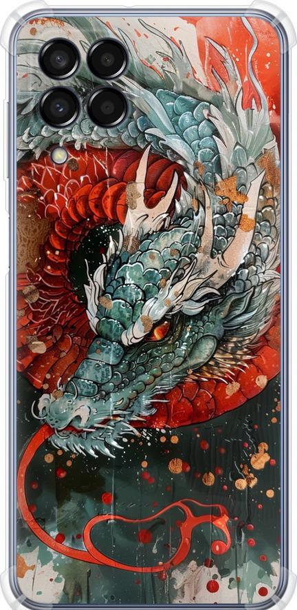 Чехол на Samsung Galaxy M33 M336B Стихия огня (6101sp-2633-42517)