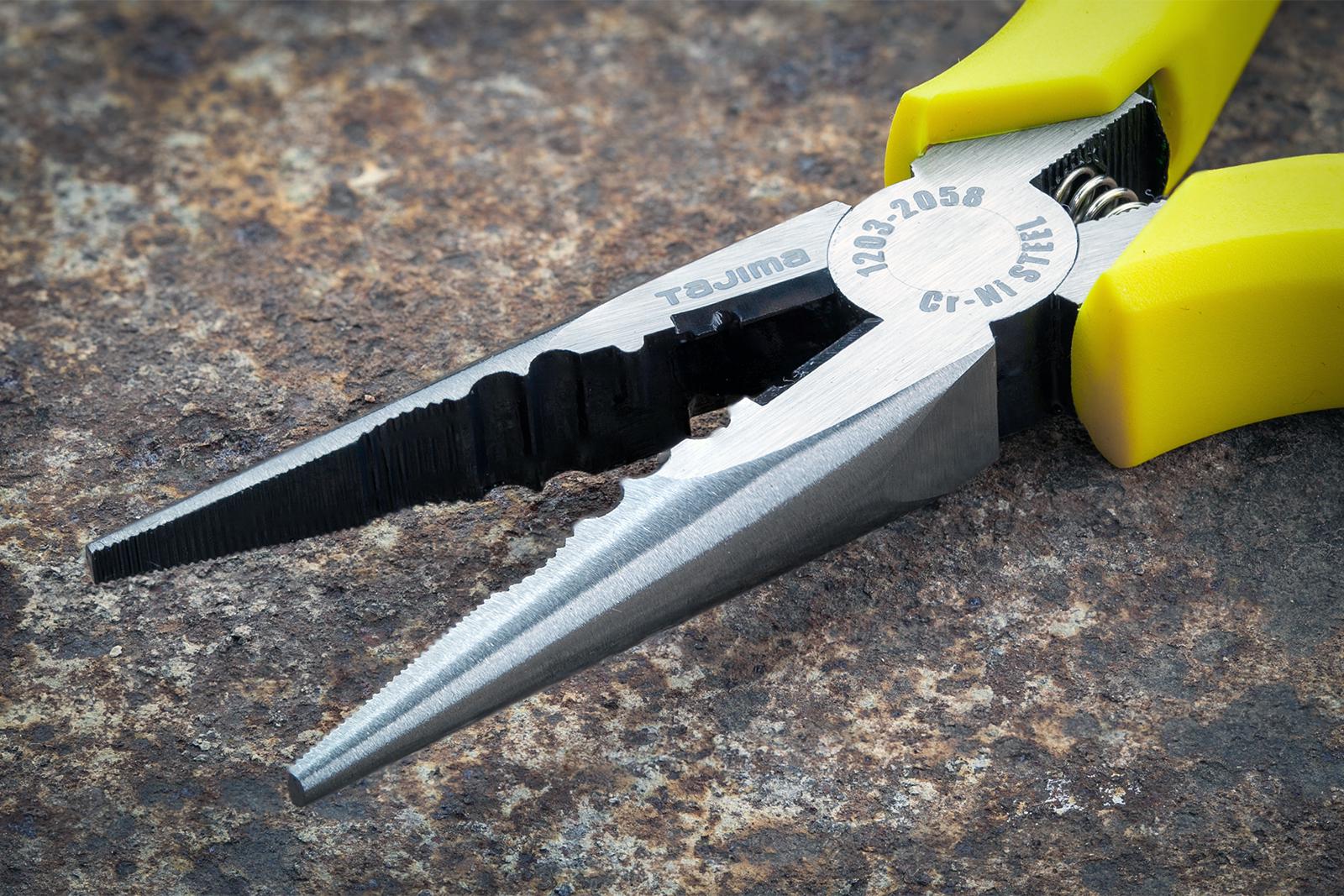 Долгогубцы Tajima CrNi многоцелевые с режущей кромкой 160 мм (1203-2058) - фото 9