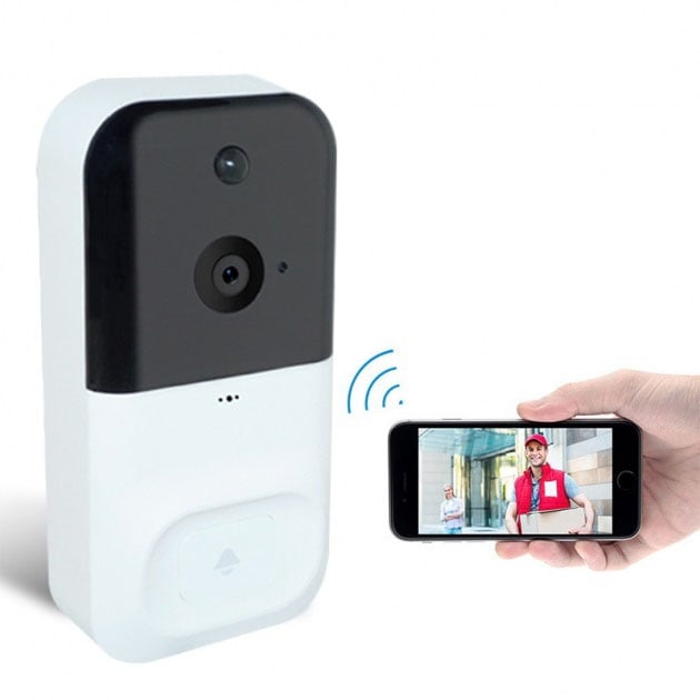 Відеодомофон Smart Doorbell X5 Wi-Fi відеокамера дверного дзвінка (23678505) - фото 4