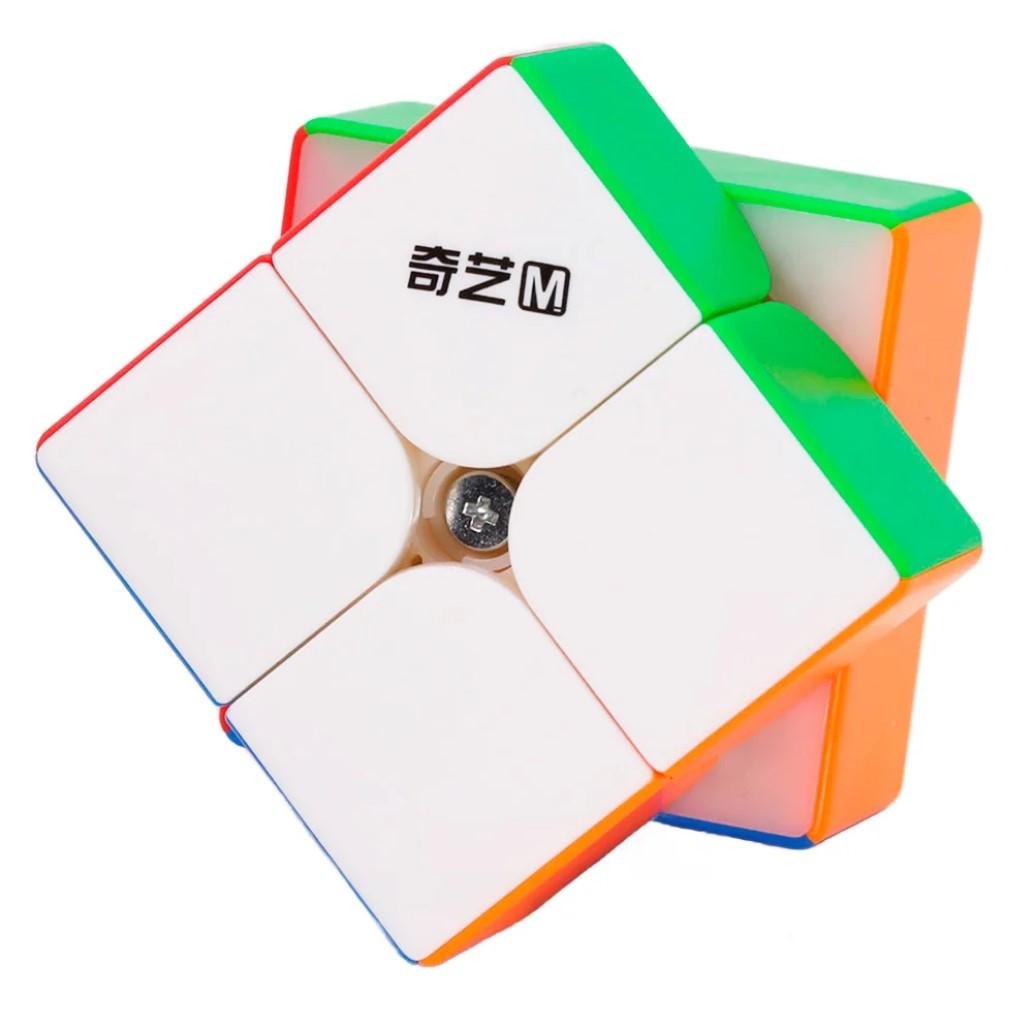 Головоломка кубик QiYi M Pro 2х2 Magnetic stickerless 2х2 магнитный без наклеек (137799) - фото 4 Головоломка кубик QiYi M Pro 2х2 Magnetic stickerless 2х2 магнитный без наклеек (137799) - фото 4