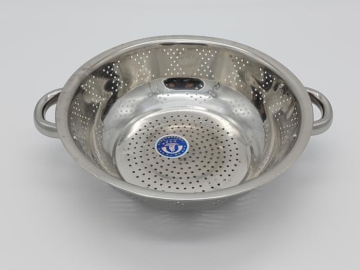 Сито з нержавіючої сталі з двома ручками 28х8,5 см (20223)