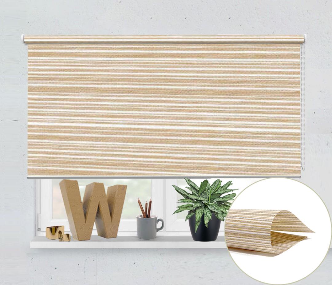 Ролета тканинна Besta Wenster Маракеш 14 50х155 см відкритого типу Бежевий (БМШ1917019523)