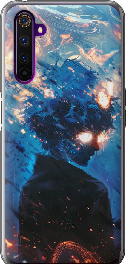 Чехол на Realme 6 Pro Сатору Годжо (6129u-1893-42517)