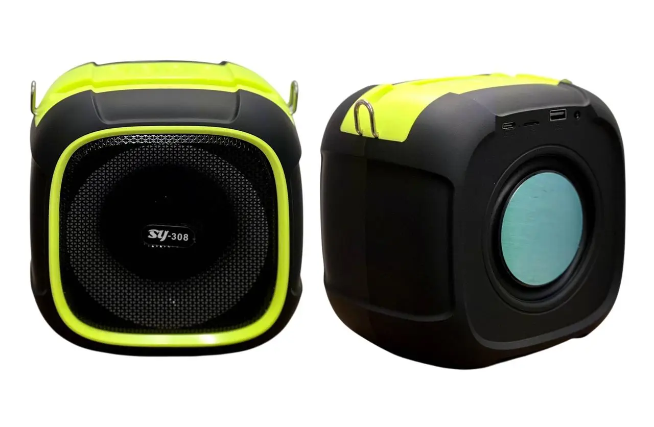 Радиоприемник минидинамик Bluetooth SY-308/6426 USB со встроенной батареей 1500 mAh - фото 3 Радиоприемник минидинамик Bluetooth SY-308/6426 USB со встроенной батареей 1500 mAh - фото 3