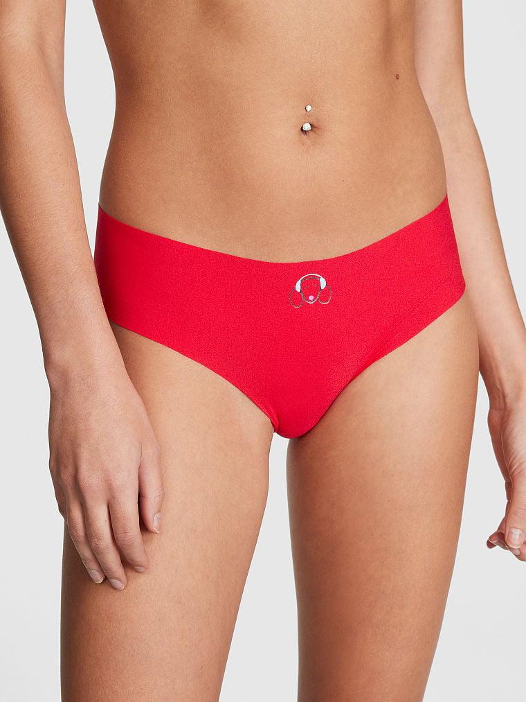 Трусики жіночі Victoria's Secret No-Show Cheeky XS Червоний (2094777460)