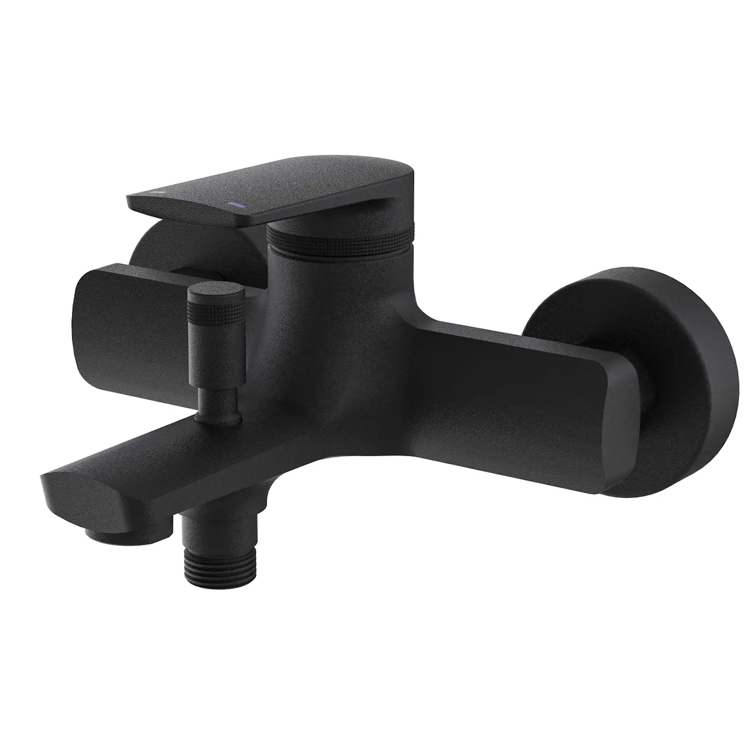 Смеситель для ванны Aqua Rodos Opus 18003 однорычажный Черный матовый (АР000083249)