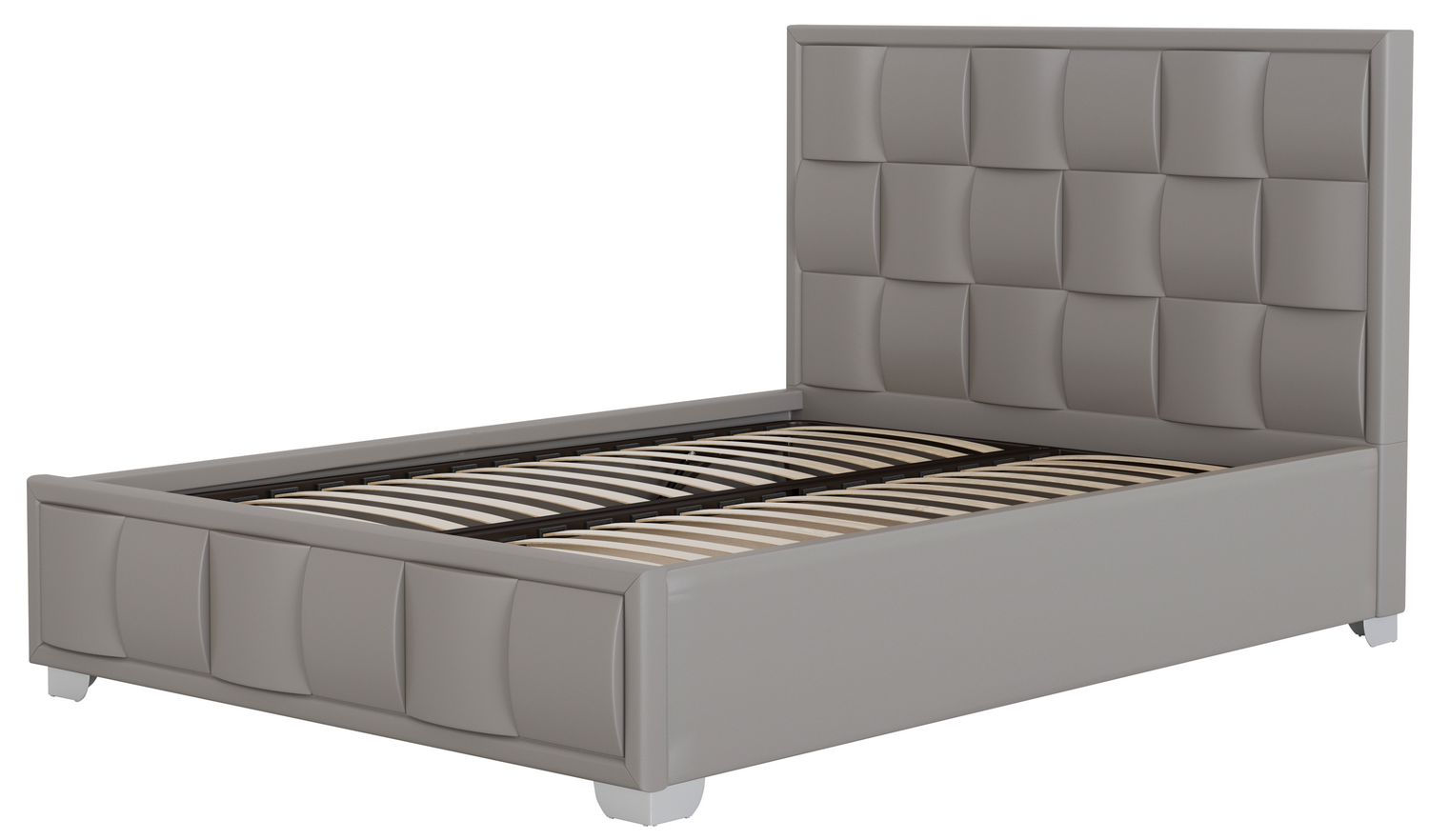Кровать Unitex London 15 Тифани с подъемным механизмом 160х200 см Grey (10195287)