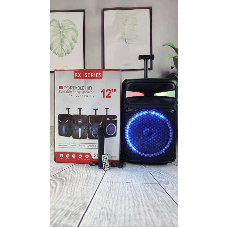 Портативна акустична система Winso RX1225D-12"x1 20W 4500 mAh з караоке мікрофоном (d3c30b9c) - фото 2