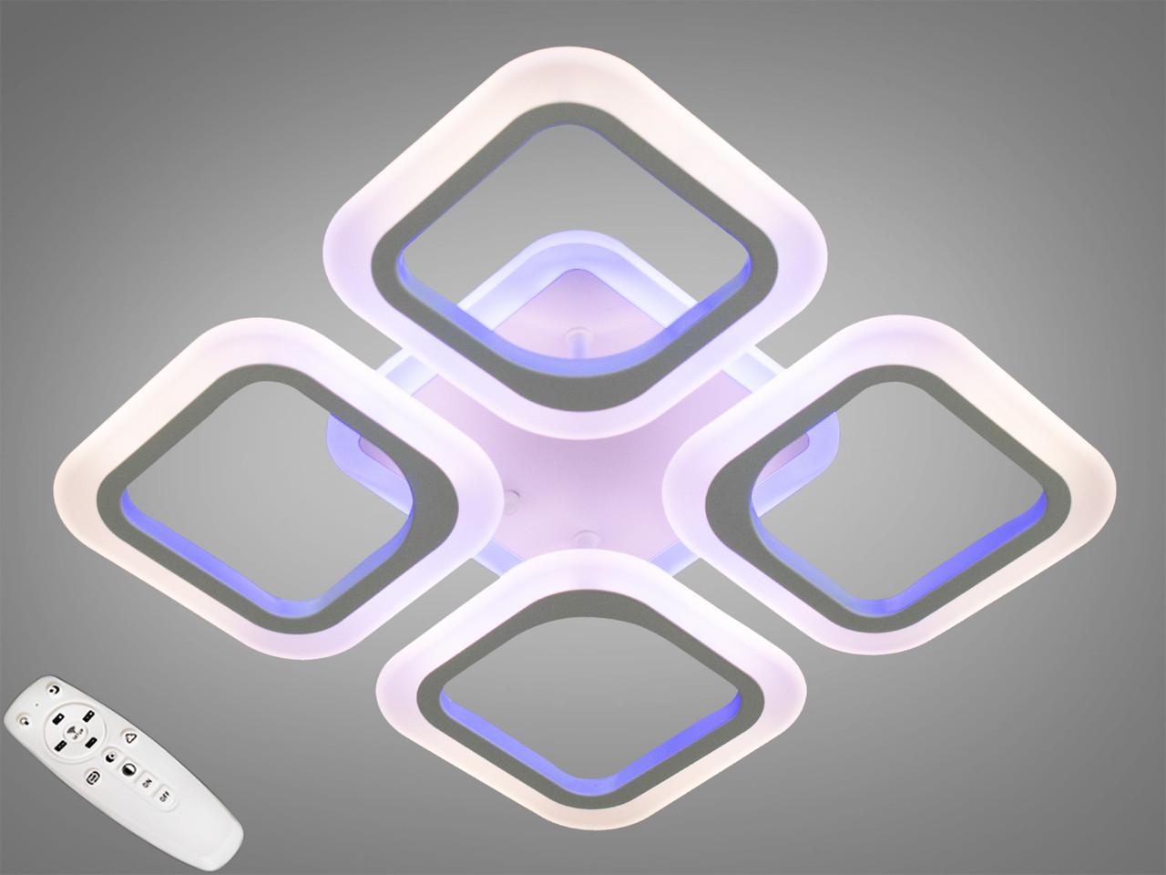 Люстра потолочная с димером LED AS8060/4WH 3col dim (2437597085)