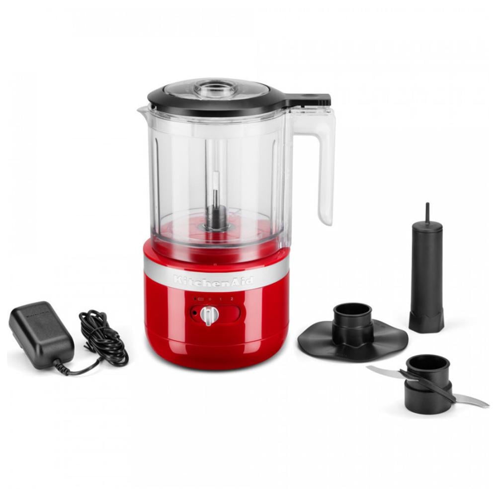 Кухонний міні-комбайн KitchenAid бездротовий 1,2 л Червоний (5KFCB519EER) - фото 3