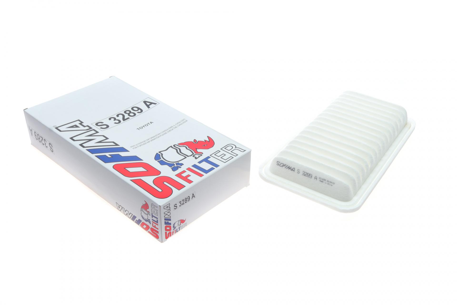 Фільтр повітряний SOFIMA для Toyota Corolla/Avensis 1,4-2,0 01-09- (S 3289 A)