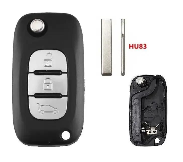 Корпус выкидного автоключа для Renault KS13A (400522) - фото 2