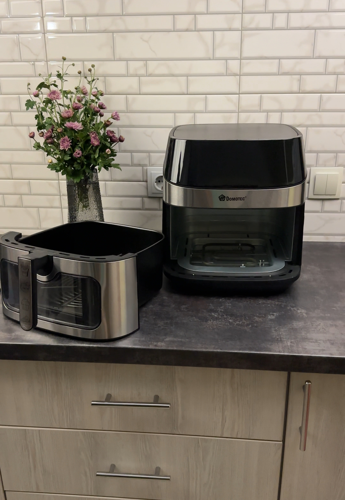 Мультипіч Domotec сенсорне управління/LED-дисплей 2 тена 2800 Вт 12 л (MS-3222) - фото 3 Мультипіч Domotec сенсорне управління/LED-дисплей 2 тена 2800 Вт 12 л (MS-3222) - фото 3