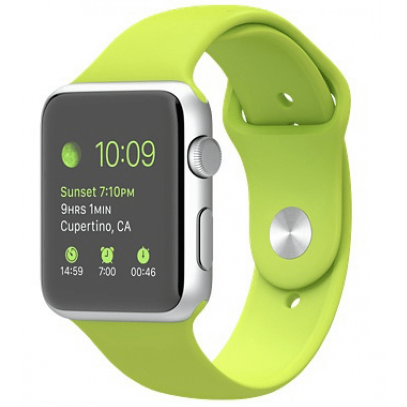 Ремешок GoVern Sport Band для Apple Watch 38/40/41 мм S/M Green