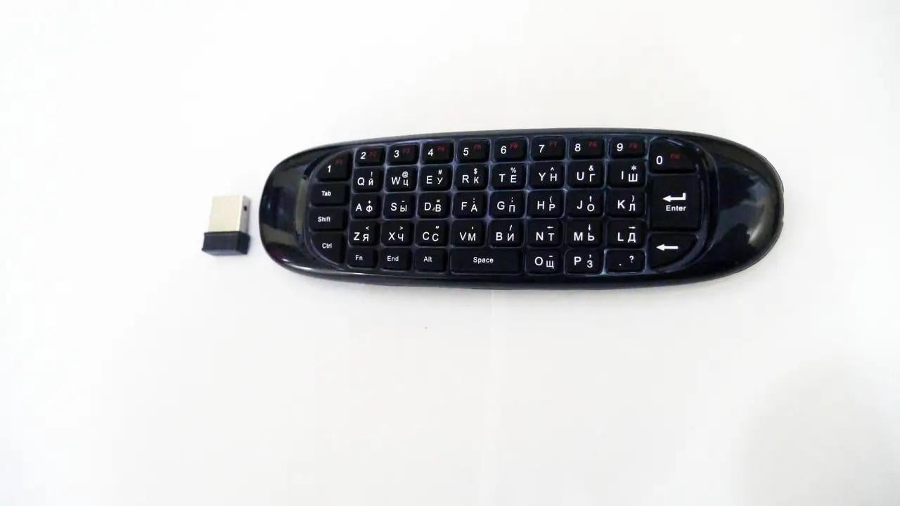 Аэромышь с клавиатурой Air Mouse I8 для приставок на пульте беспроводная гироскопическая (2079277837)