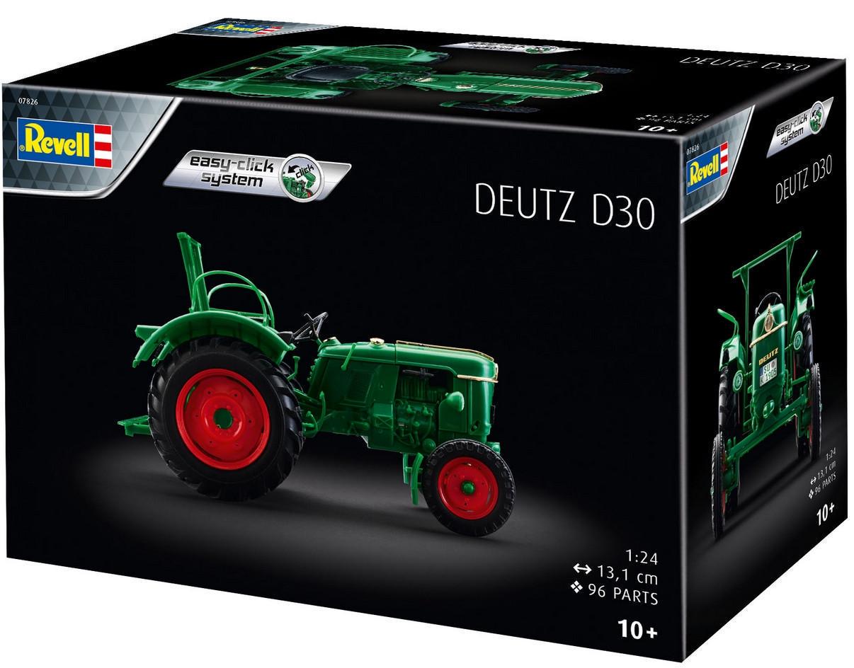 Збірна модель Revell Трактор Deutz D30 рівень 2/1:24 (RVL-07826) - фото 2