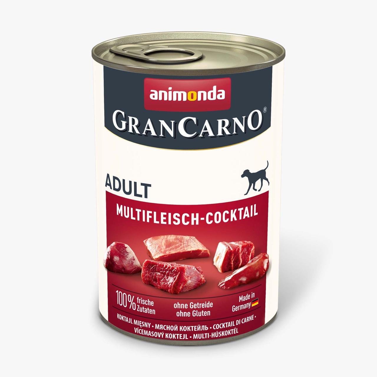 Корм влажный для собак Animonda GranCarno Multi Meat Cocktail 400 г (1830807796)