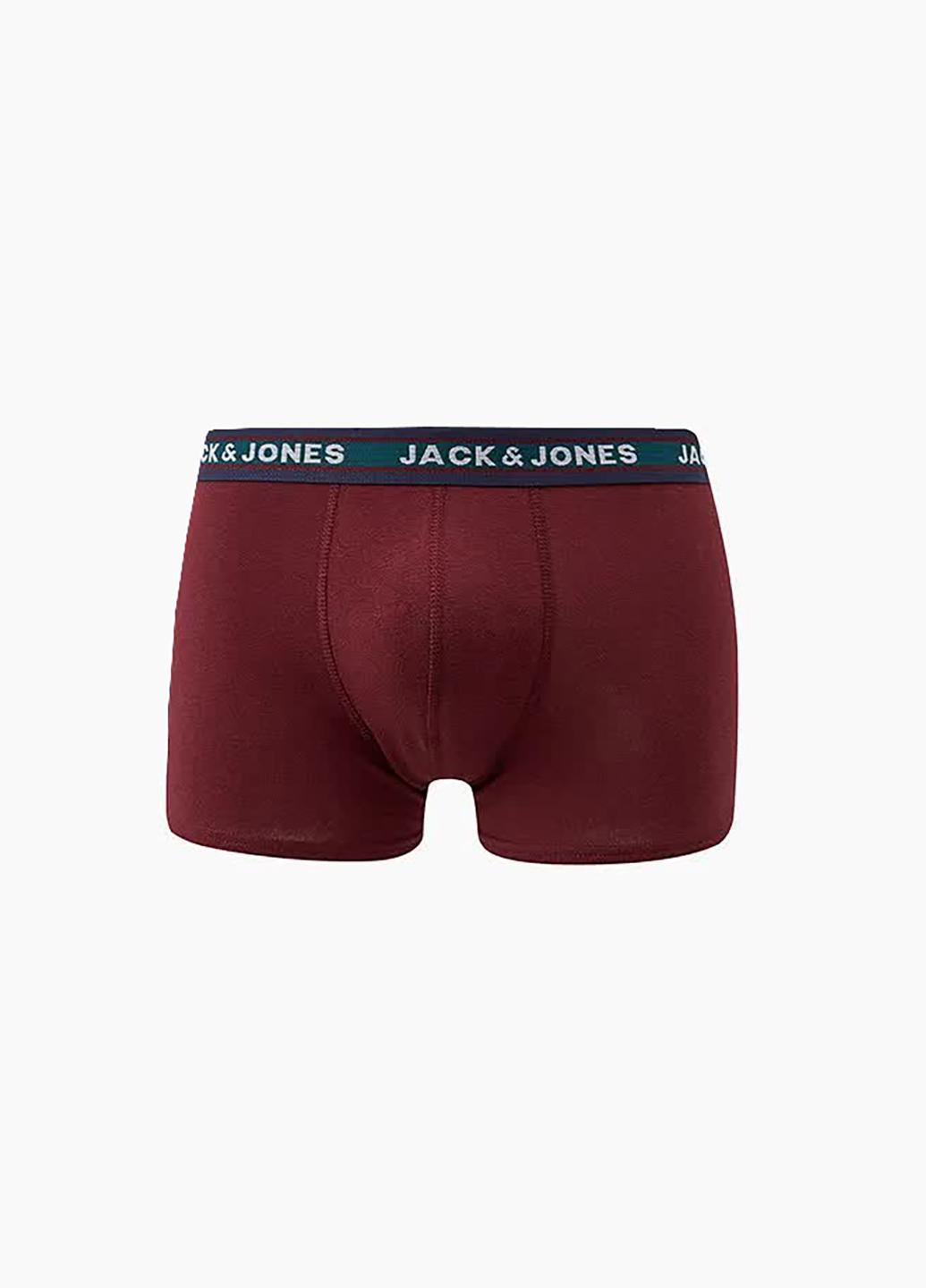 Трусы мужские Jack & Jones М Бордовый (121653481b49)
