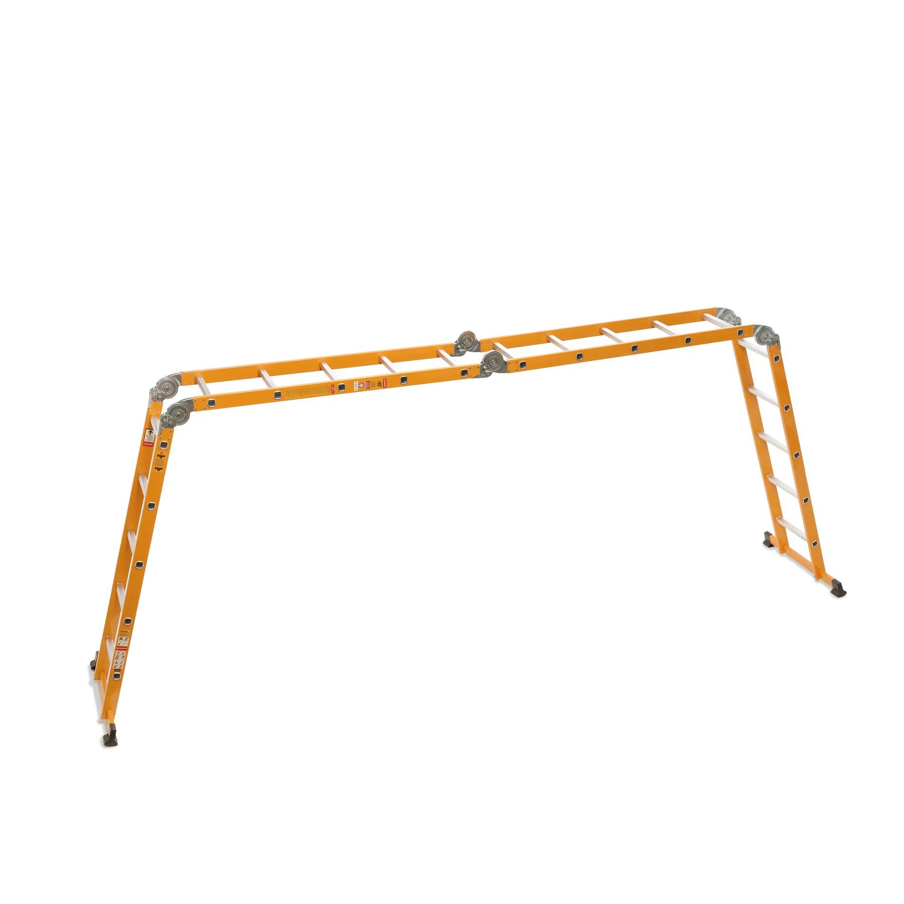 Драбина шарнірна комбінована Bellatrix SA4A4 4x4 сходинки - фото 5 Драбина шарнірна комбінована Bellatrix SA4A4 4x4 сходинки - фото 5